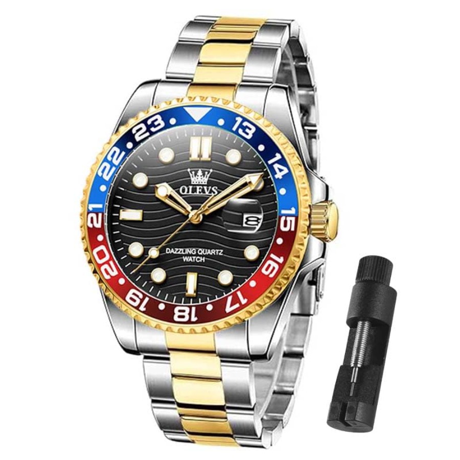 OLEVS Watch Men Luxury Big Fac - Smartwatch Watches For Men Digital recension och pris
