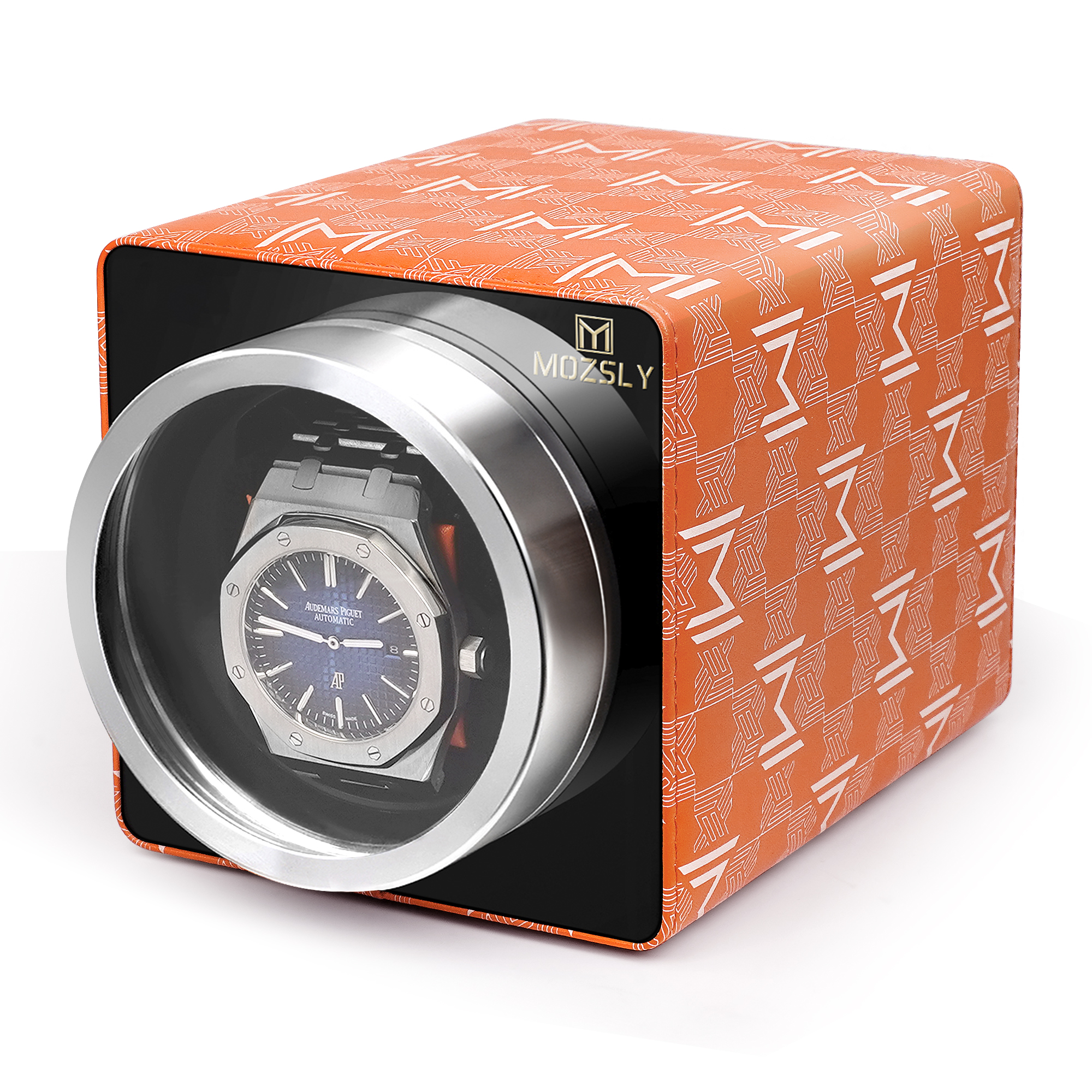 Single head shaker - leather p - Watch Winder Single recension och pris
