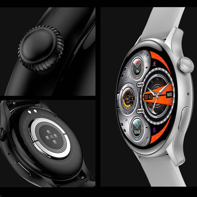 For IOS Android Real AMOLED Sm - Smartwatch Angelo Watches recension och pris