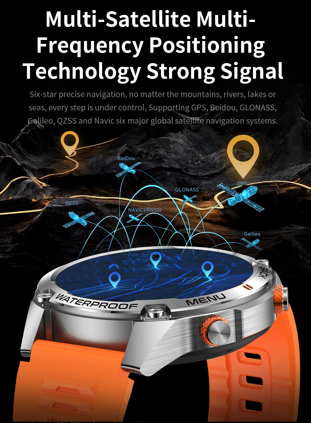 VWAR New GPS Smart Watch Men 1 - Watch Vs Smartwatch recension och pris