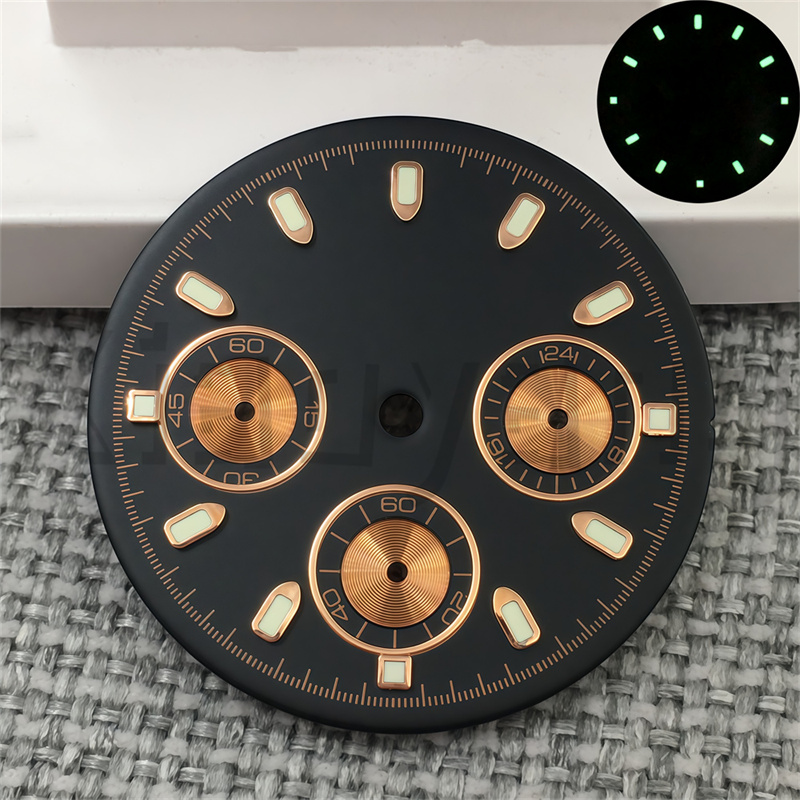High Quality 30mm VK63  Watch  - Luminous Dial Face recension och pris