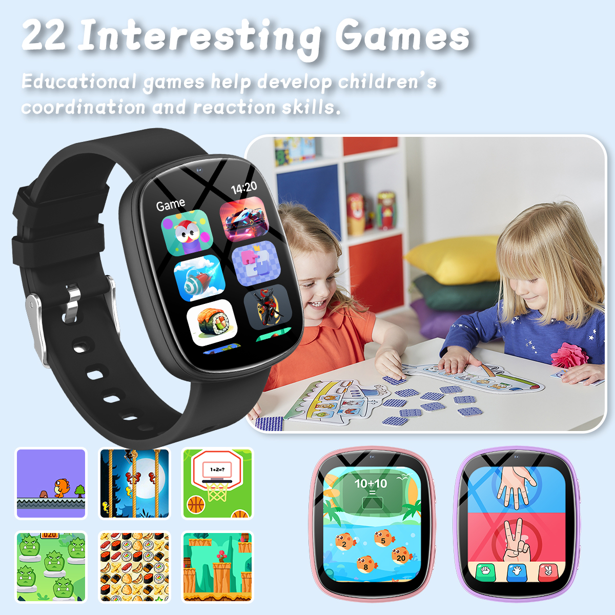 NEW Smart Watch for Children T - Smartwatch Watches For Kid Girl recension och pris