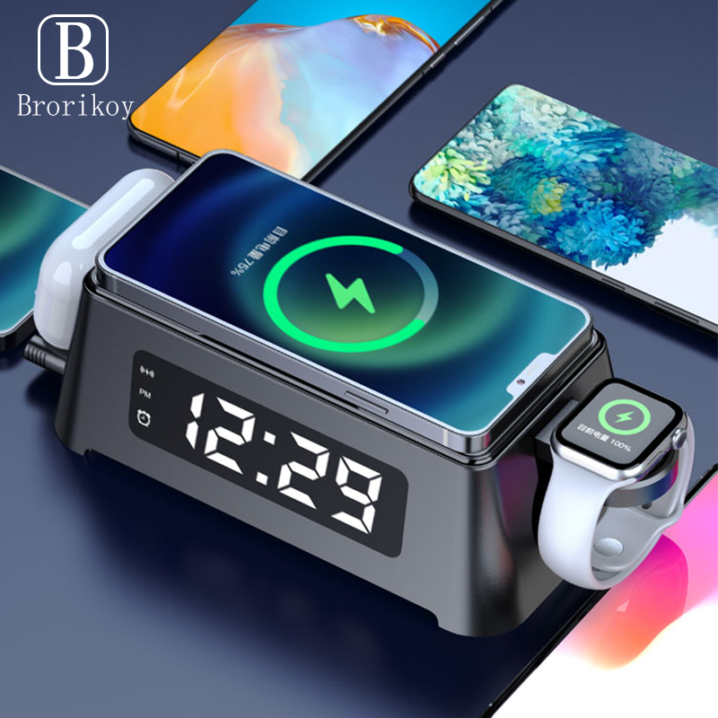 15W Qi Alarm Clock Wireless Ch - Watch Watch Xs recension och pris