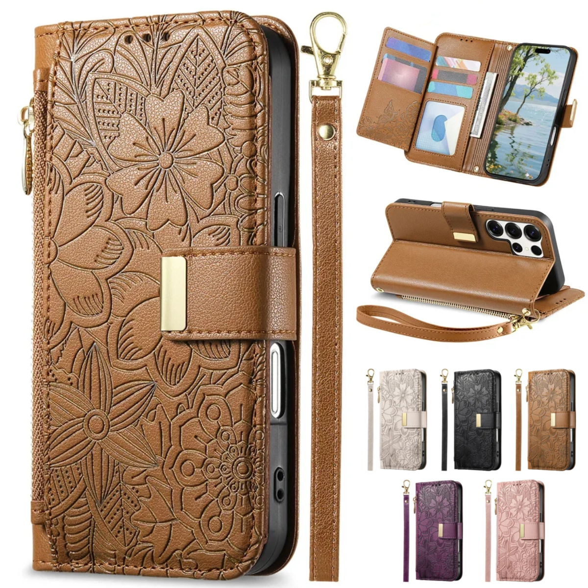 Flip Leather Case For Samsung  - Samsung Galaxy Strap recension och pris