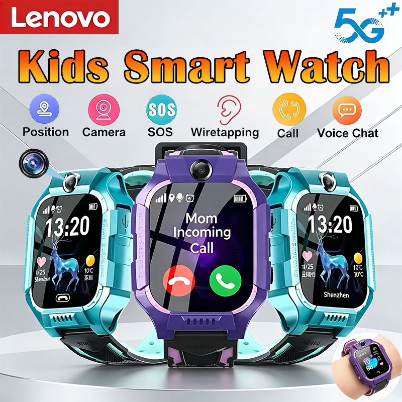 Lenovo 2026 New 5G Waterproof  - Smartwatch Watches For Kid Girl recension och pris