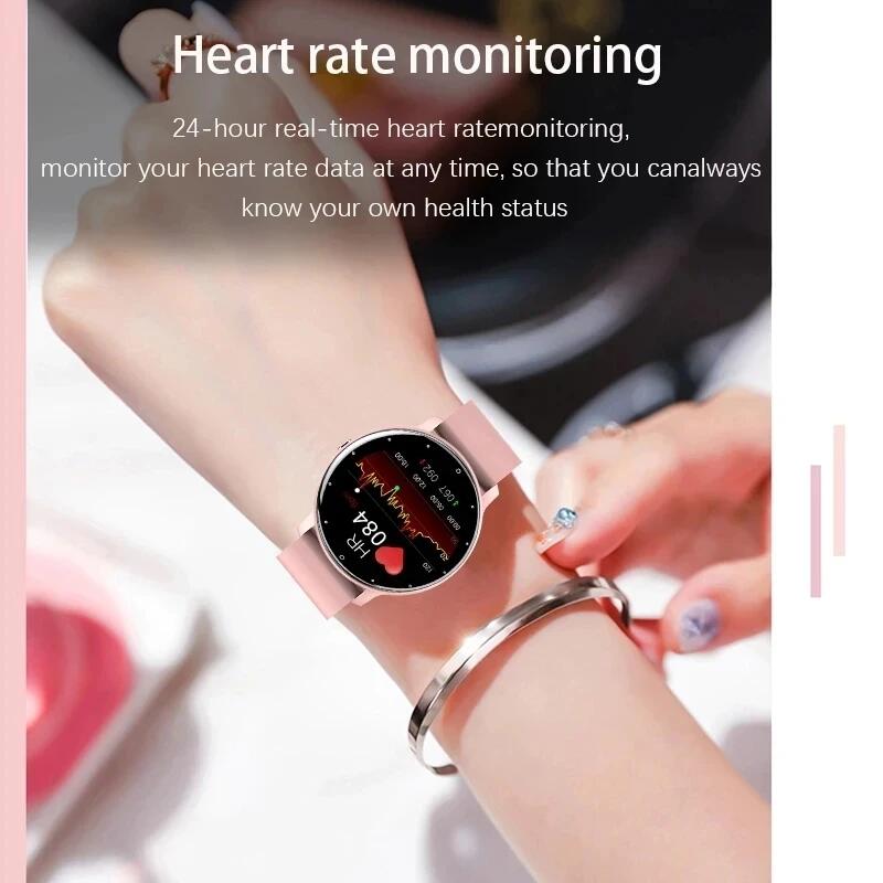 LIGE Waterproof Women Smart Ba - Smartwatch Angelo Watches recension och pris