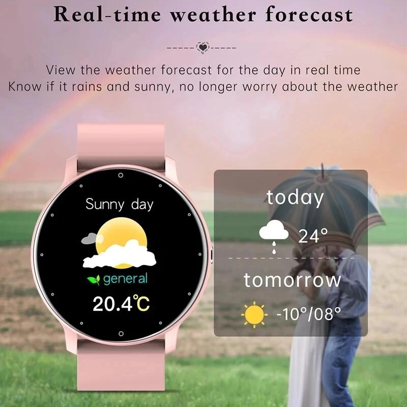 LIGE Waterproof Women Smart Ba - Smartwatch Angelo Watches recension och pris