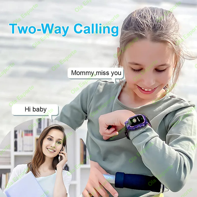 2026 New 4G Touch Screen Water - Smartwatch Watches For Kids With Gps recension och pris