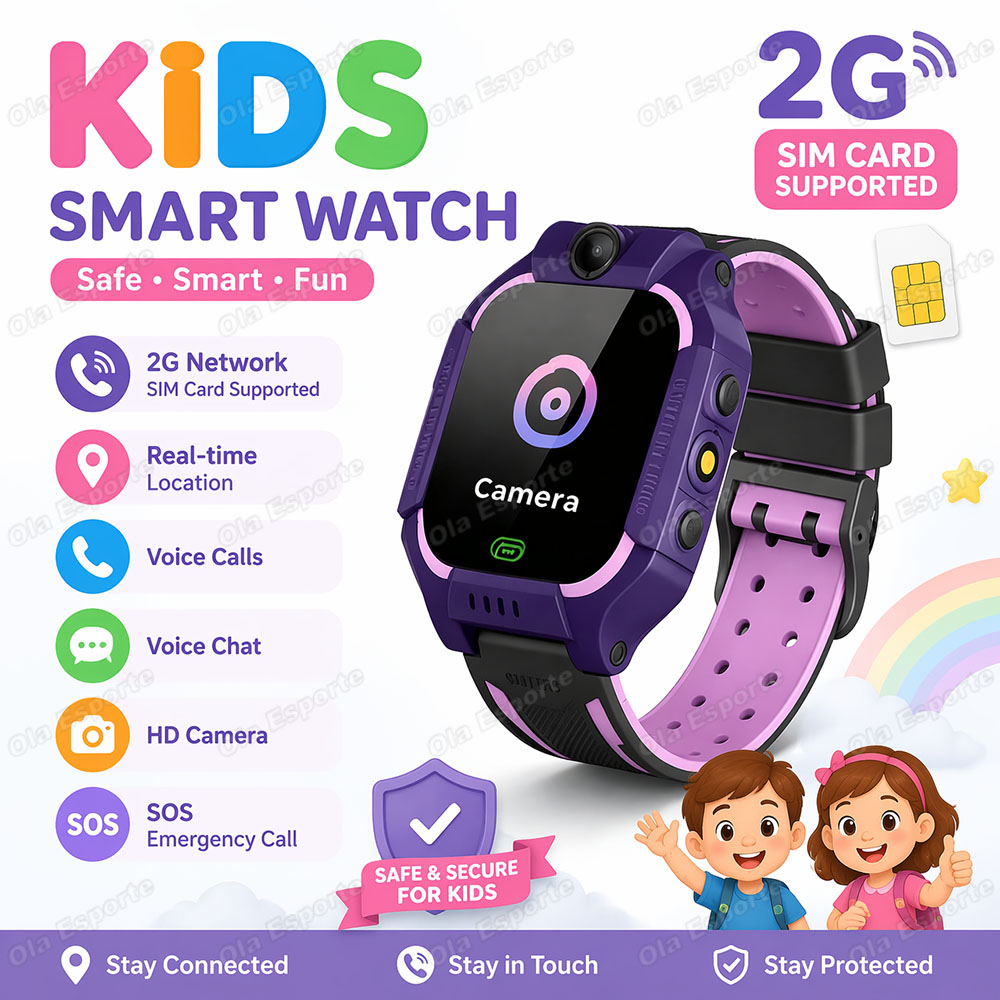 Kids Smart Watch SIM Card GPS  - Smartwatch Watches For Kid Girl recension och pris