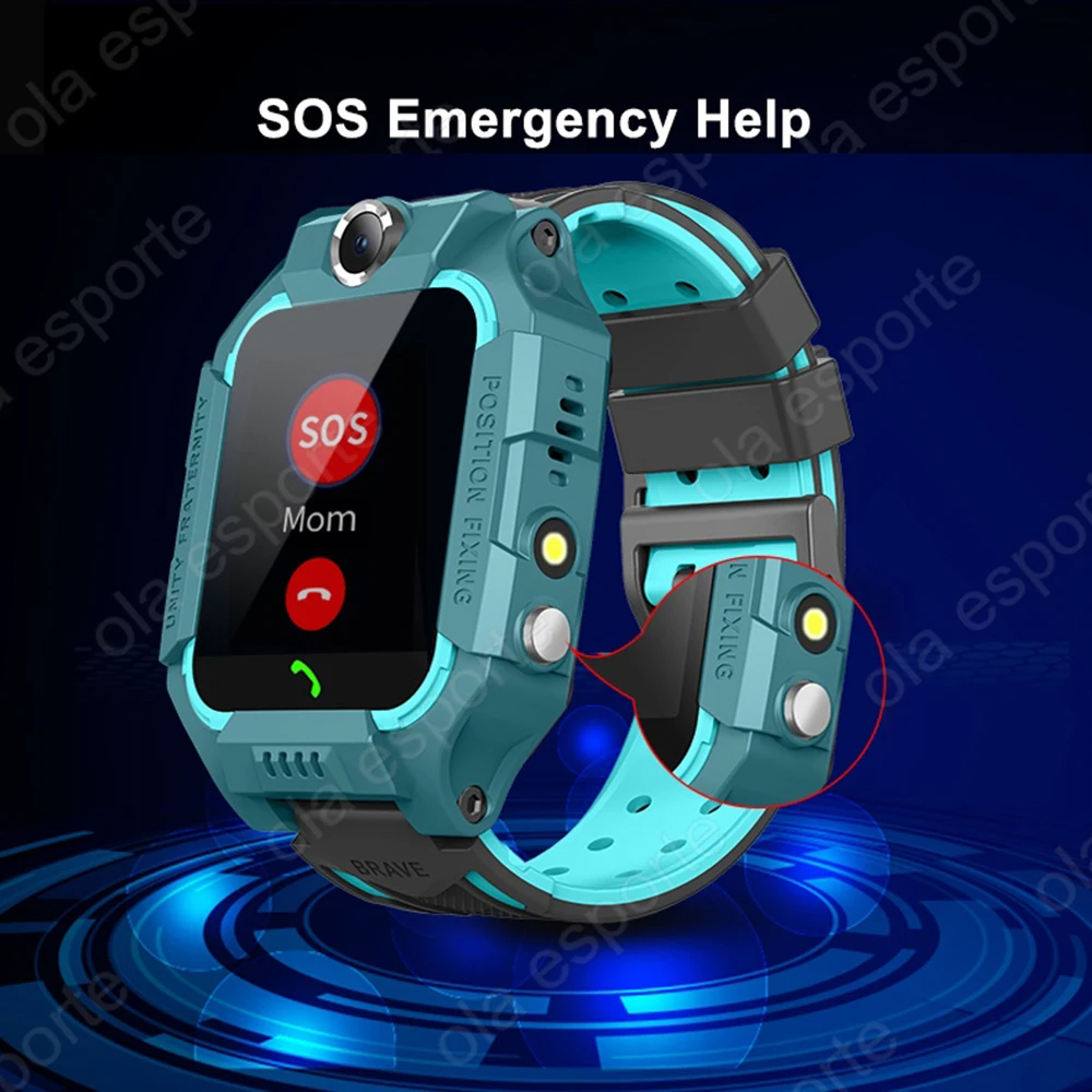 Kids Smart Watch SIM Card GPS  - Smartwatch Watches For Kid Girl recension och pris