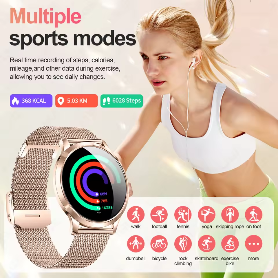 2025 NEW 3D Curved AMOLED HD S - Smartwatch Angelo Watches recension och pris