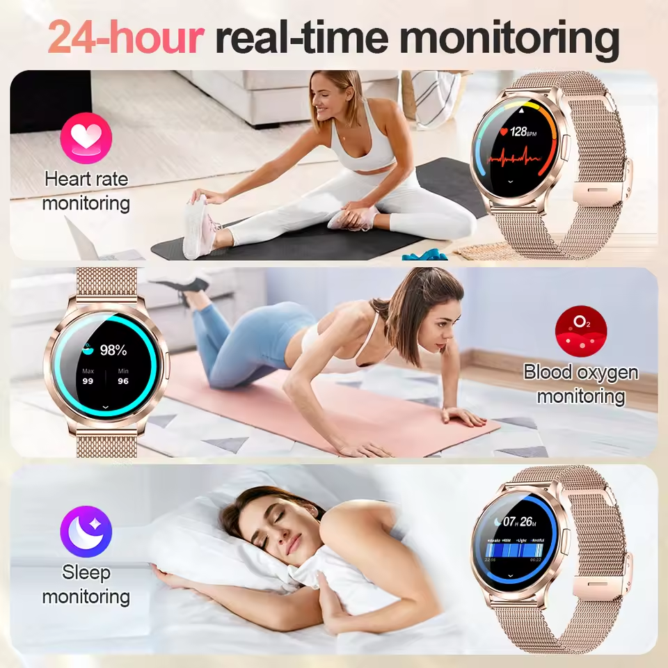 2025 NEW 3D Curved AMOLED HD S - Smartwatch Angelo Watches recension och pris