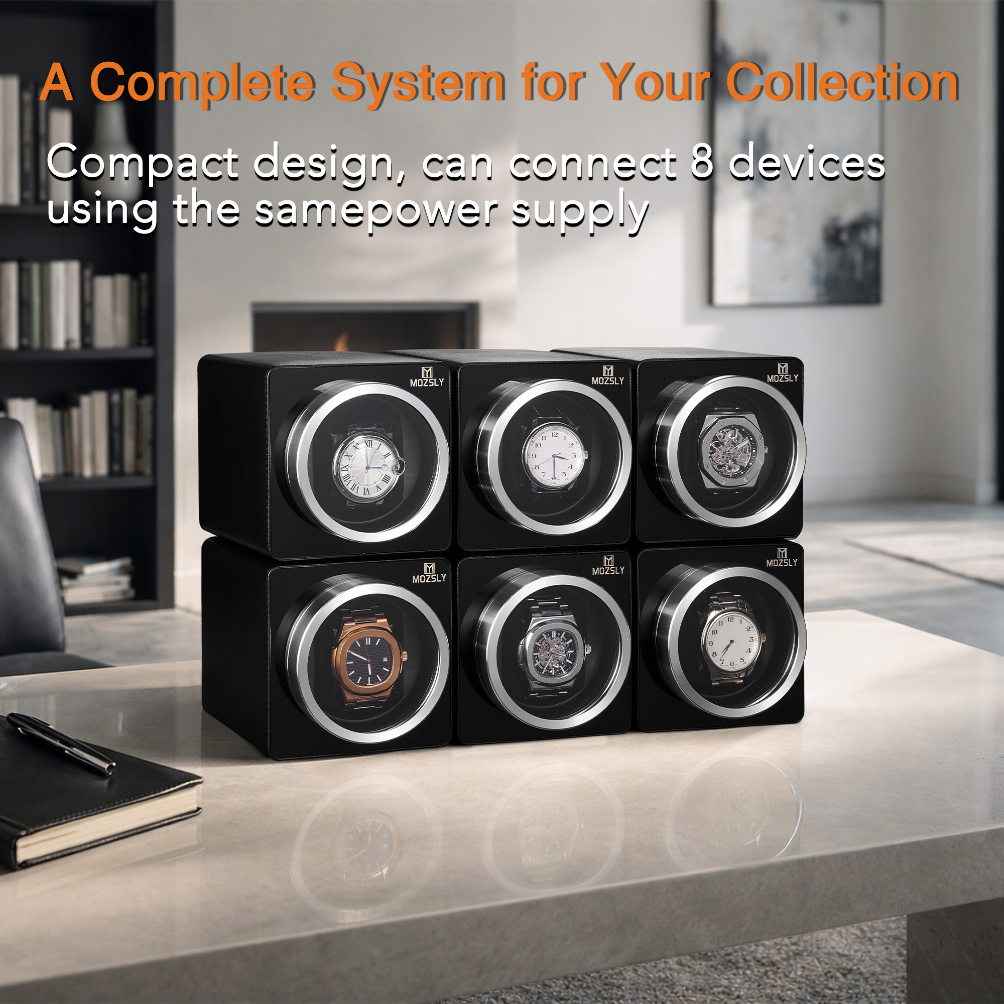 Automatic rotating single head - Watch Winder Single recension och pris