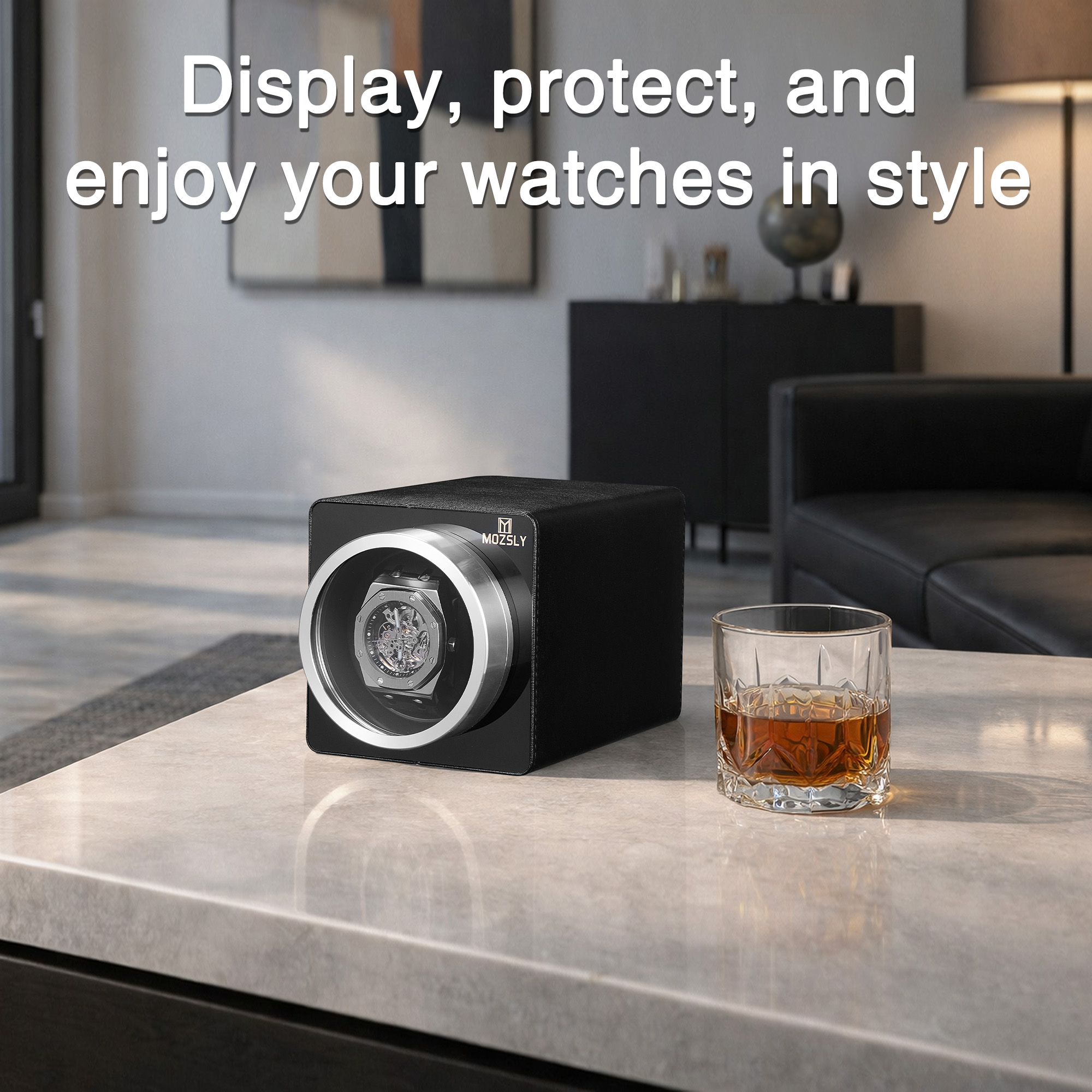 Automatic rotating single head - Watch Winder Single recension och pris