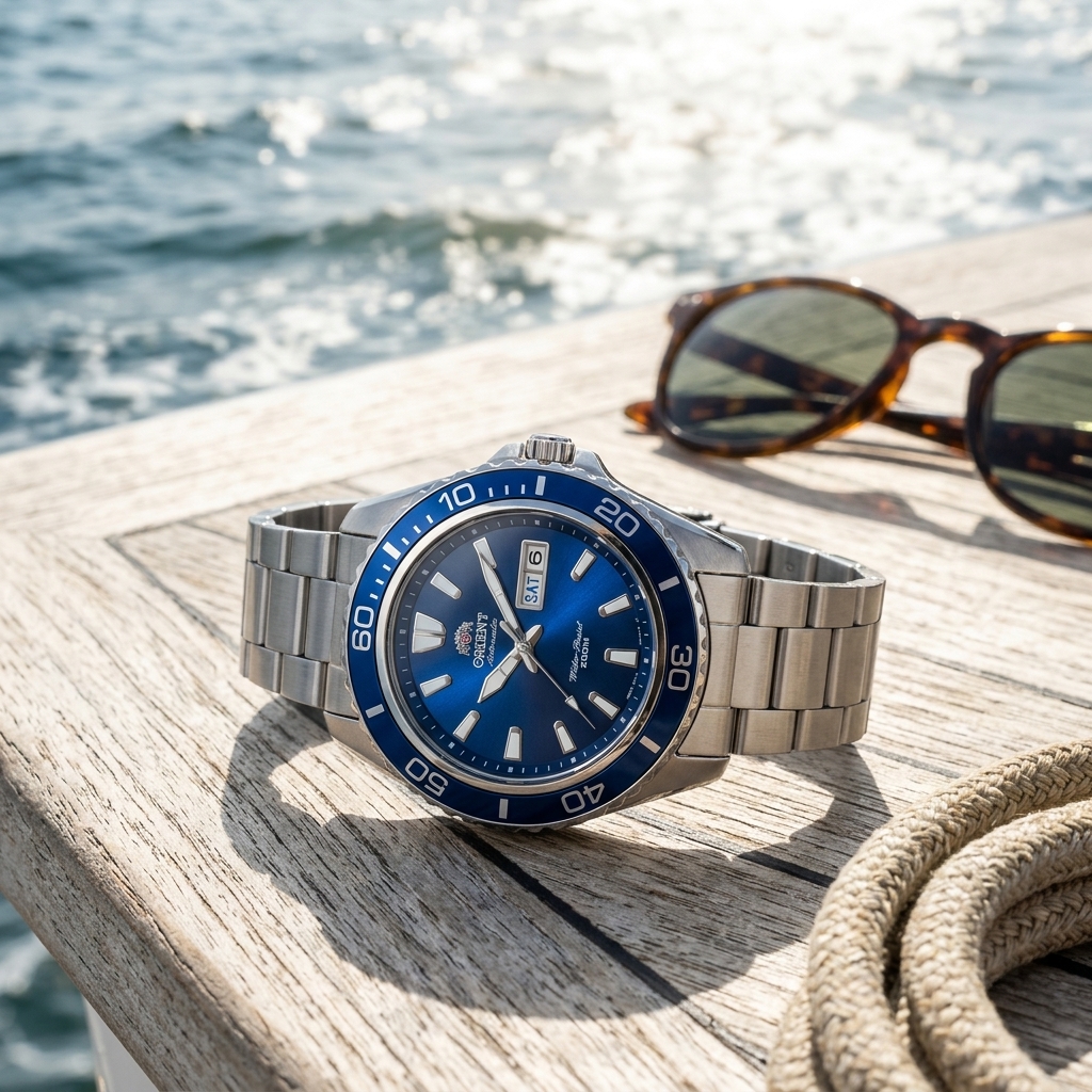 Orient 200M Waterproof Diving  - Watch Winder Single recension och pris