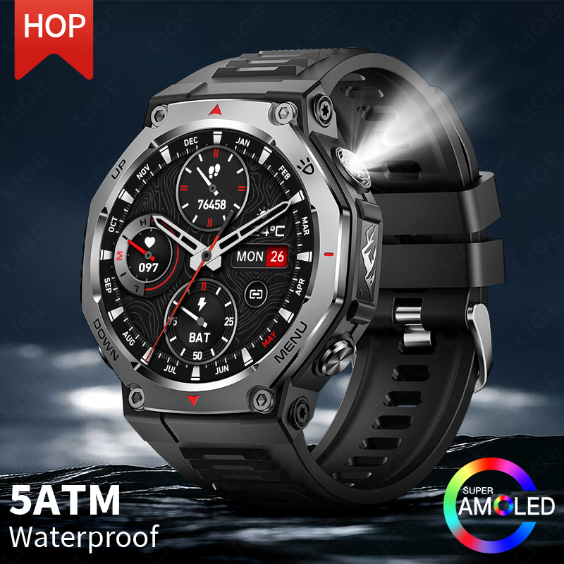 2025 New For Xiaomi Military S - Watch Vs Smartwatch recension och pris