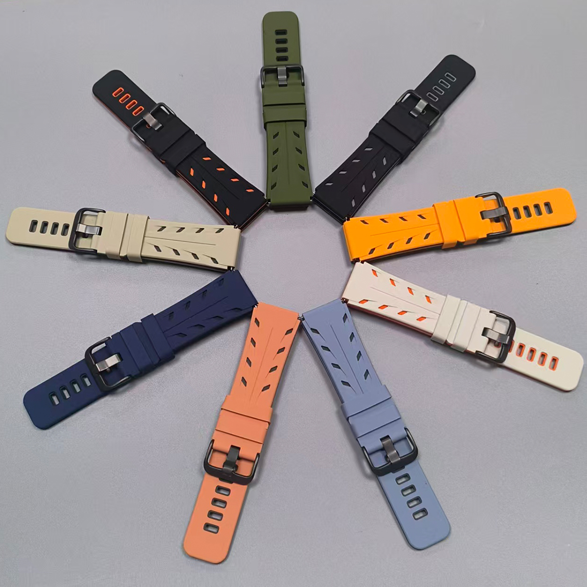 22mm Silicone Strap For POLAR  - Titan Watches Smartwatch recension och pris