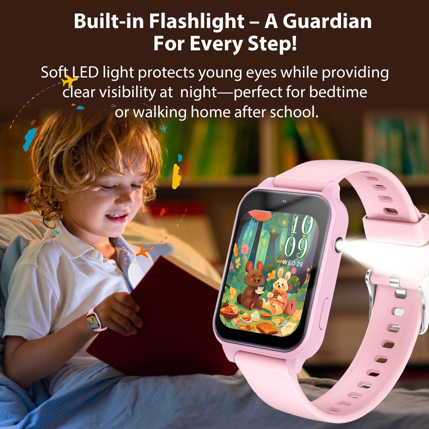 2026 New Children's Smart Watc - Smartwatch Watches For Kid Girl recension och pris