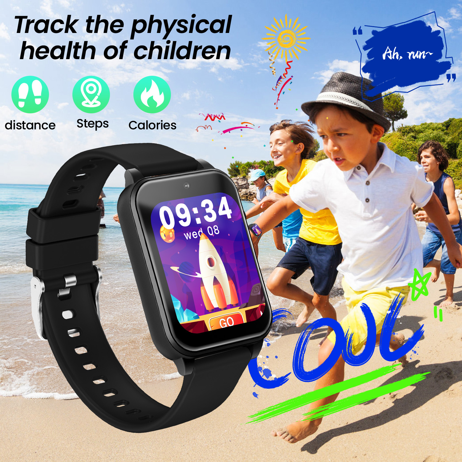2026 New Children's Smart Watc - Smartwatch Watches For Kid Girl recension och pris