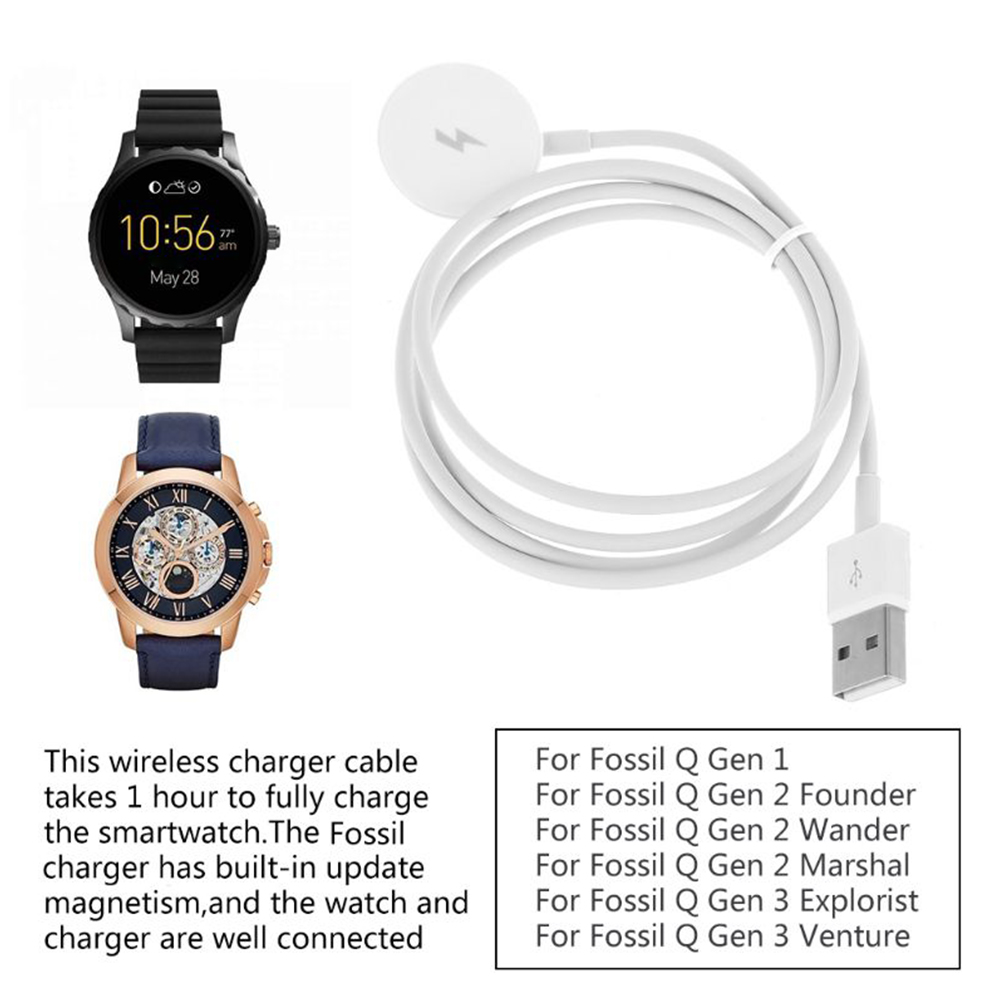 Smartwatch Charging Cable Dock - Fossil Watches Smartwatch Charger recension och pris