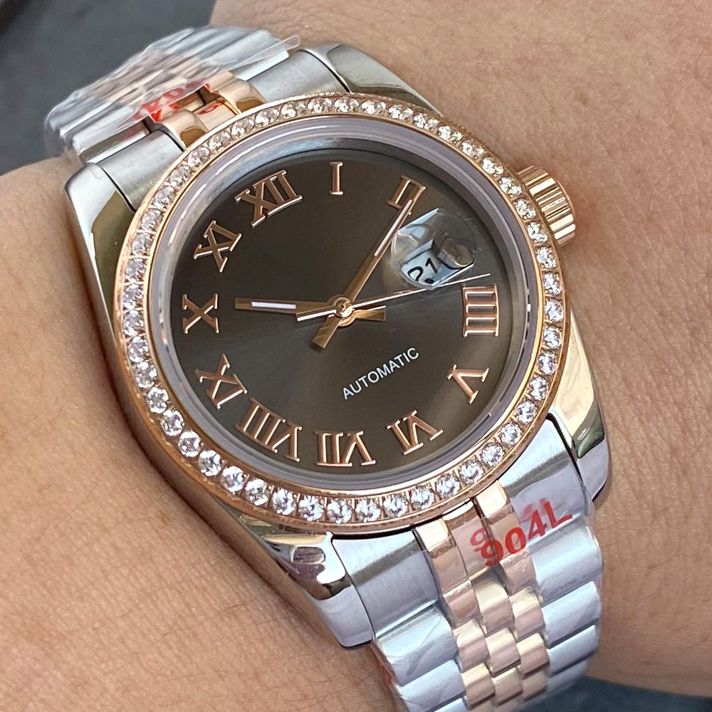 Tandorio New 31mm Silver Rose  - Watch Bezel Insert recension och pris