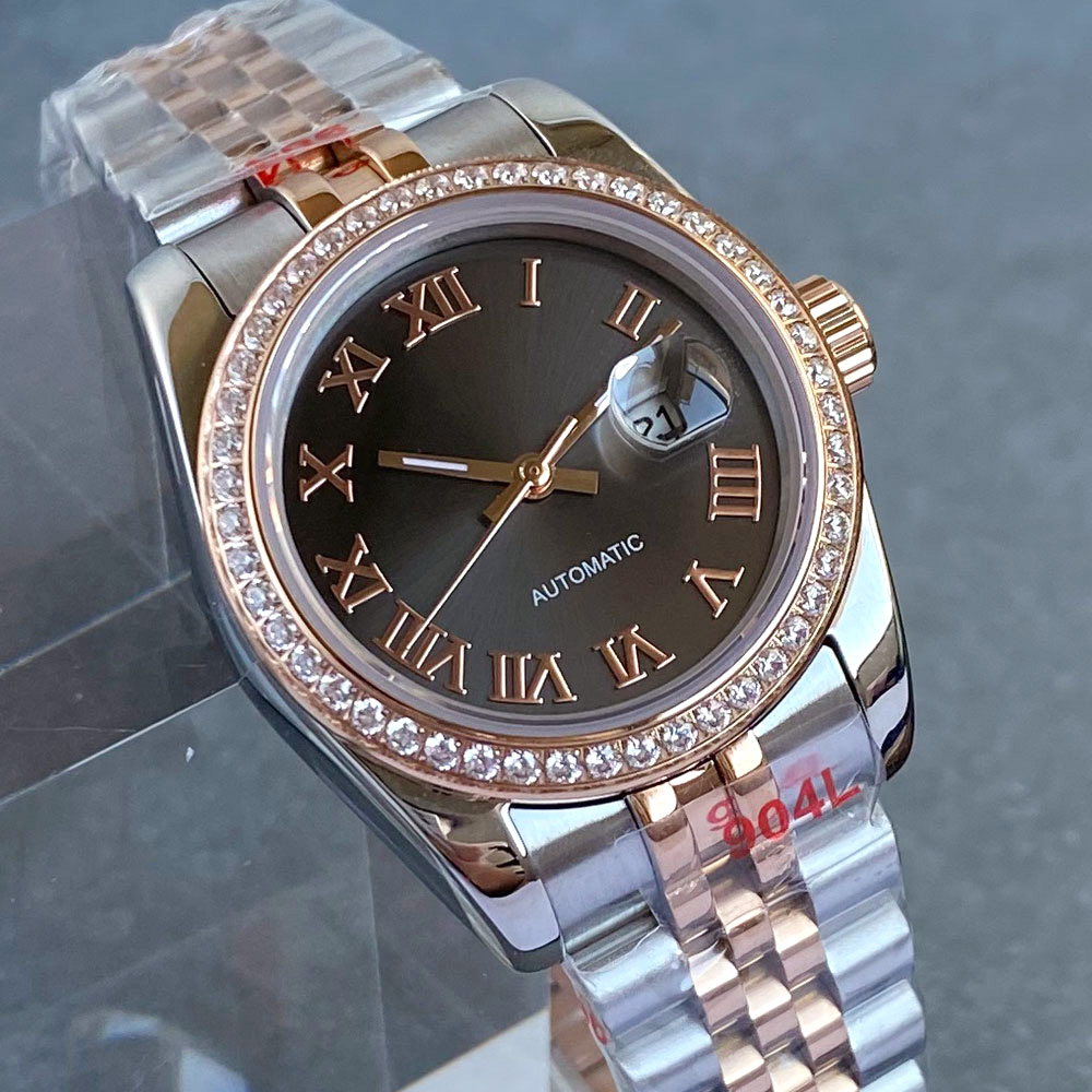 Tandorio New 31mm Silver Rose  - Watch Bezel Insert recension och pris