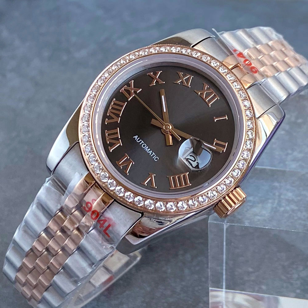 Tandorio New 31mm Silver Rose  - Watch Bezel Insert recension och pris