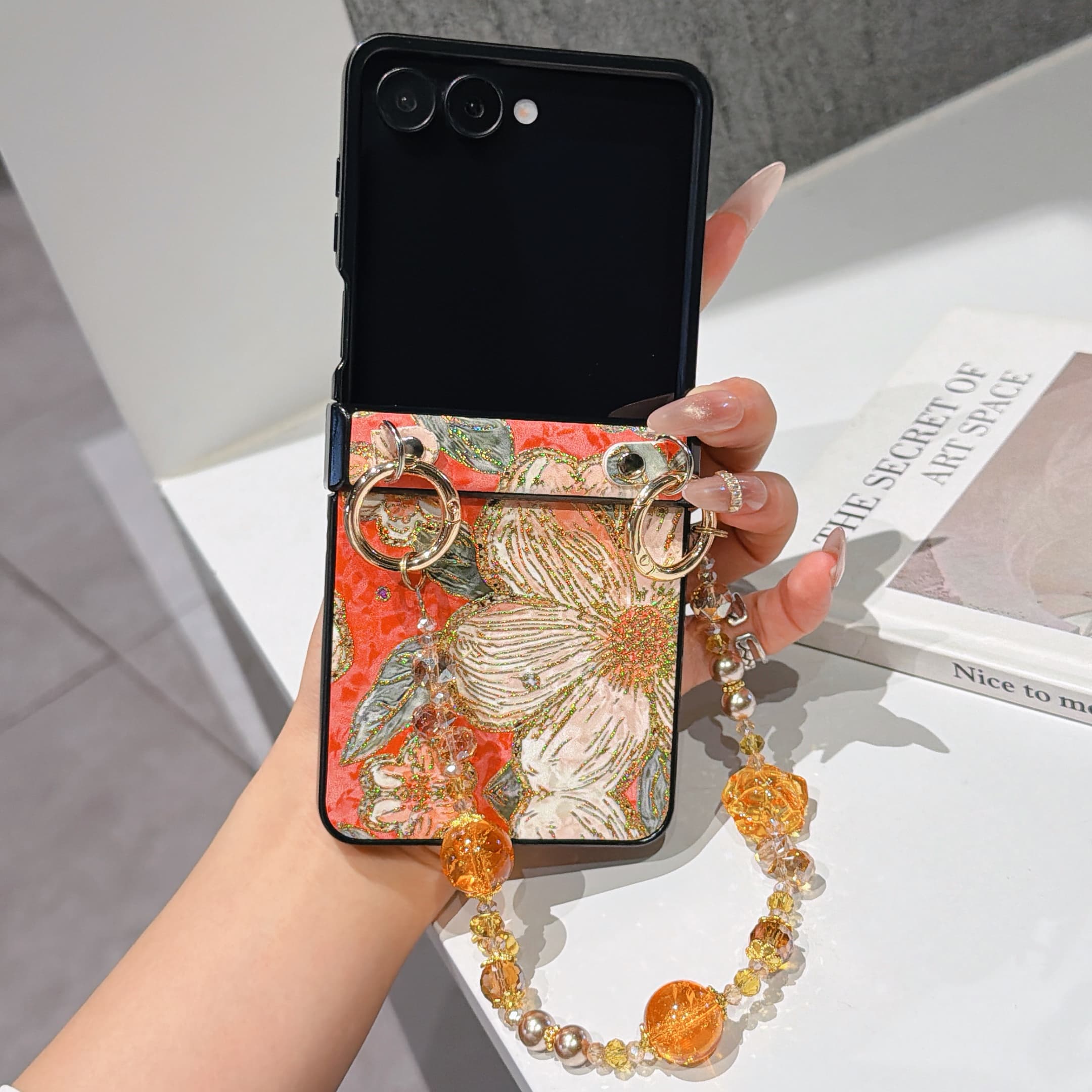 Hinge Protection PU Leather Co - Samsung Galaxy Strap recension och pris