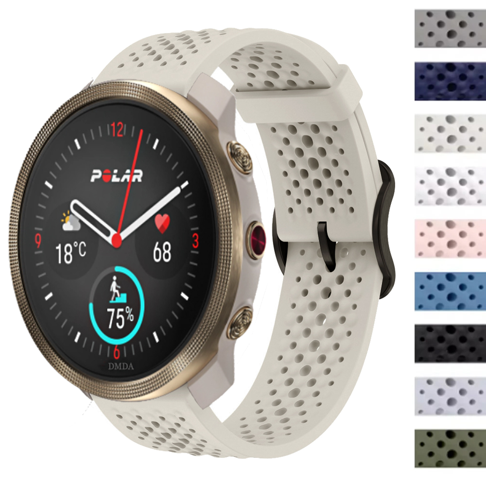 22mm Silicone Strap For Polar  - Titan Watches Smartwatch recension och pris