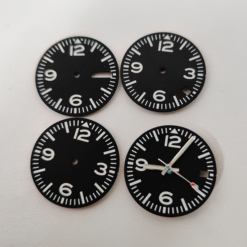 Customized 28.5mm Watch Dial F - Luminous Dial Face recension och pris