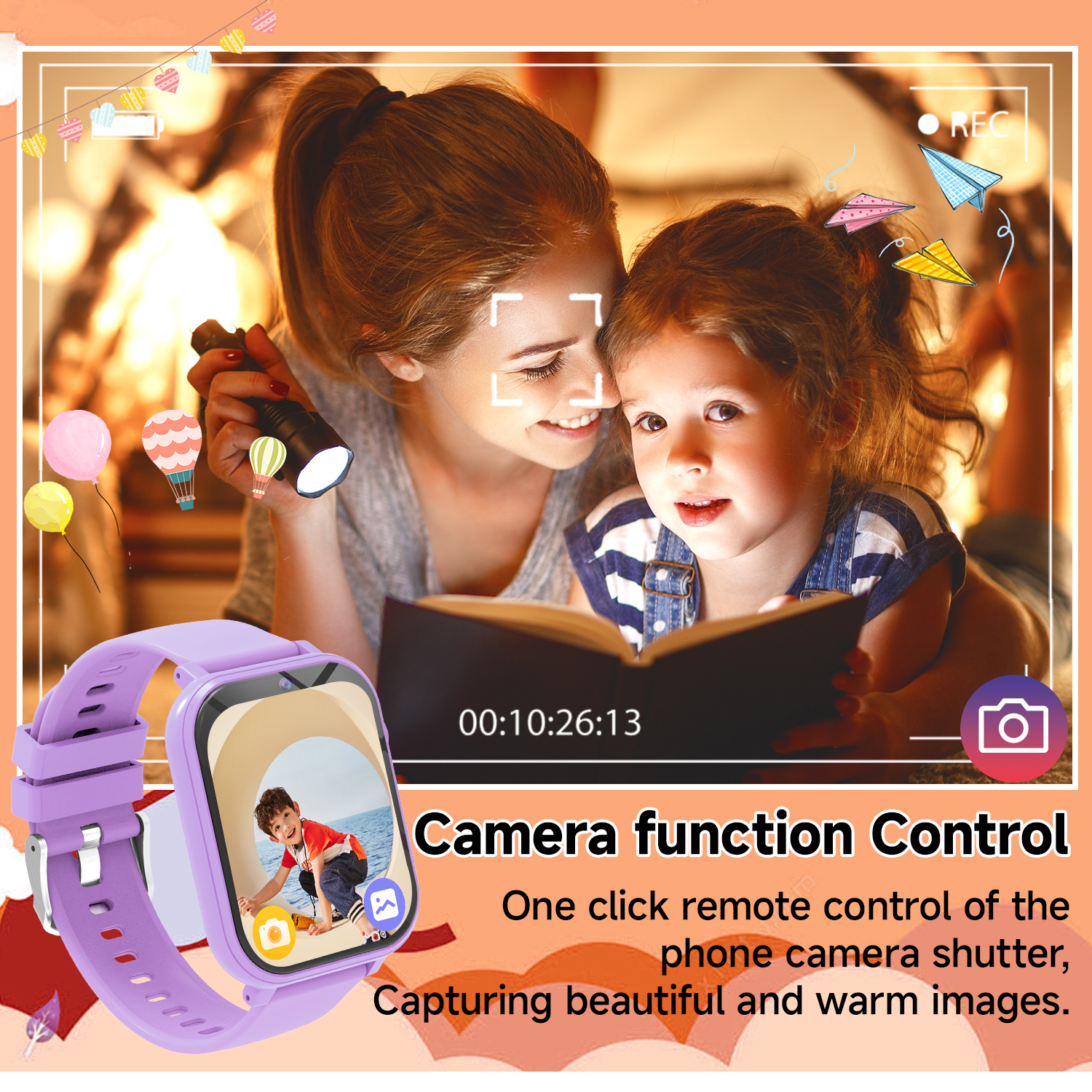 Kids Smart Watch with Camera f - Smartwatch Watches For Kid Girl recension och pris
