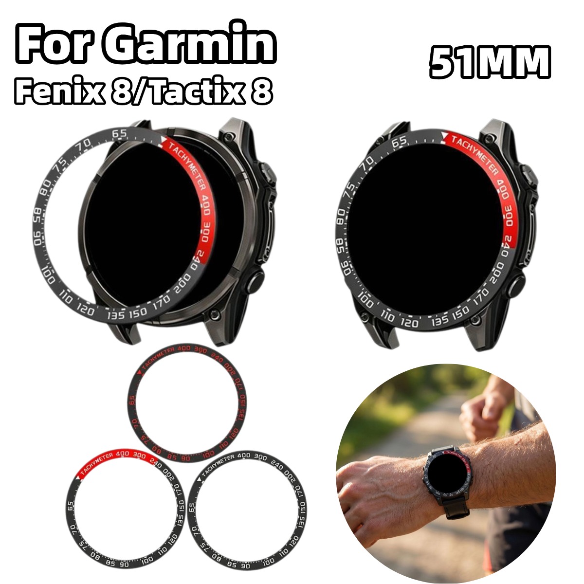 51mm Tachymeter Watch Bezel fo - Watch Bezel Insert recension och pris