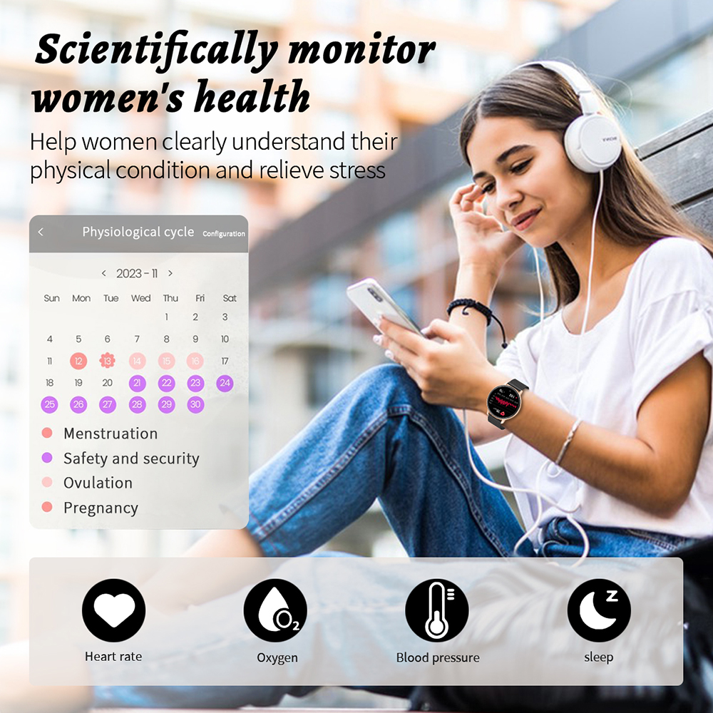 FOXBOX Smart watch Health Moni - Smartwatch Angelo Watches recension och pris
