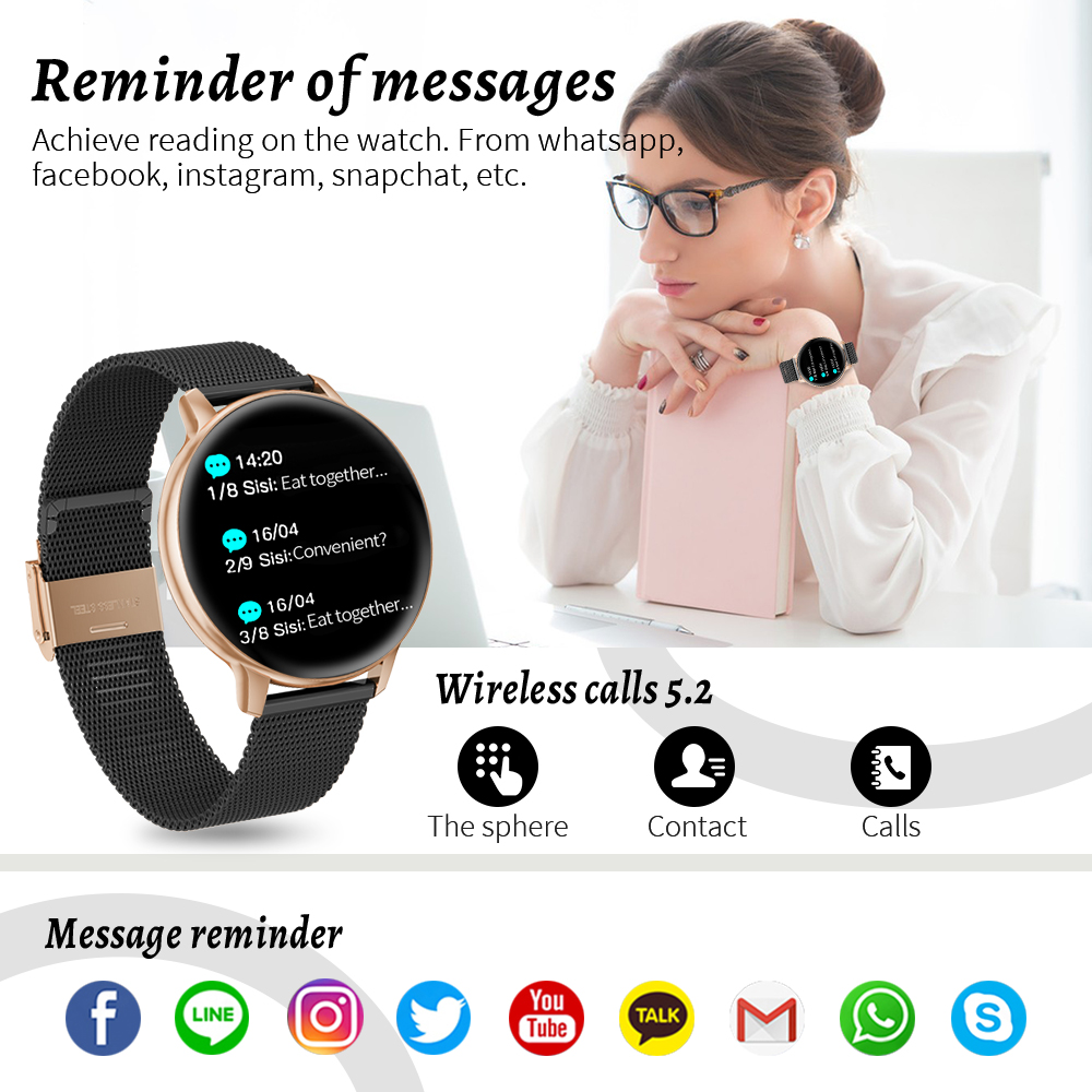 FOXBOX Smart watch Health Moni - Smartwatch Angelo Watches recension och pris