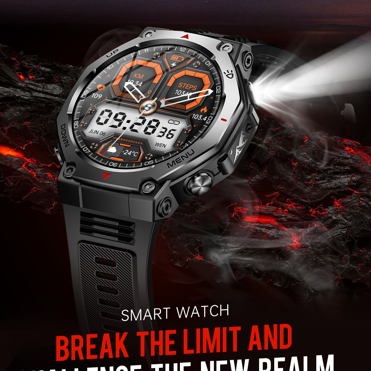 VWAR T-Rex Ultra Smart Watch w - Watch Vs Smartwatch recension och pris