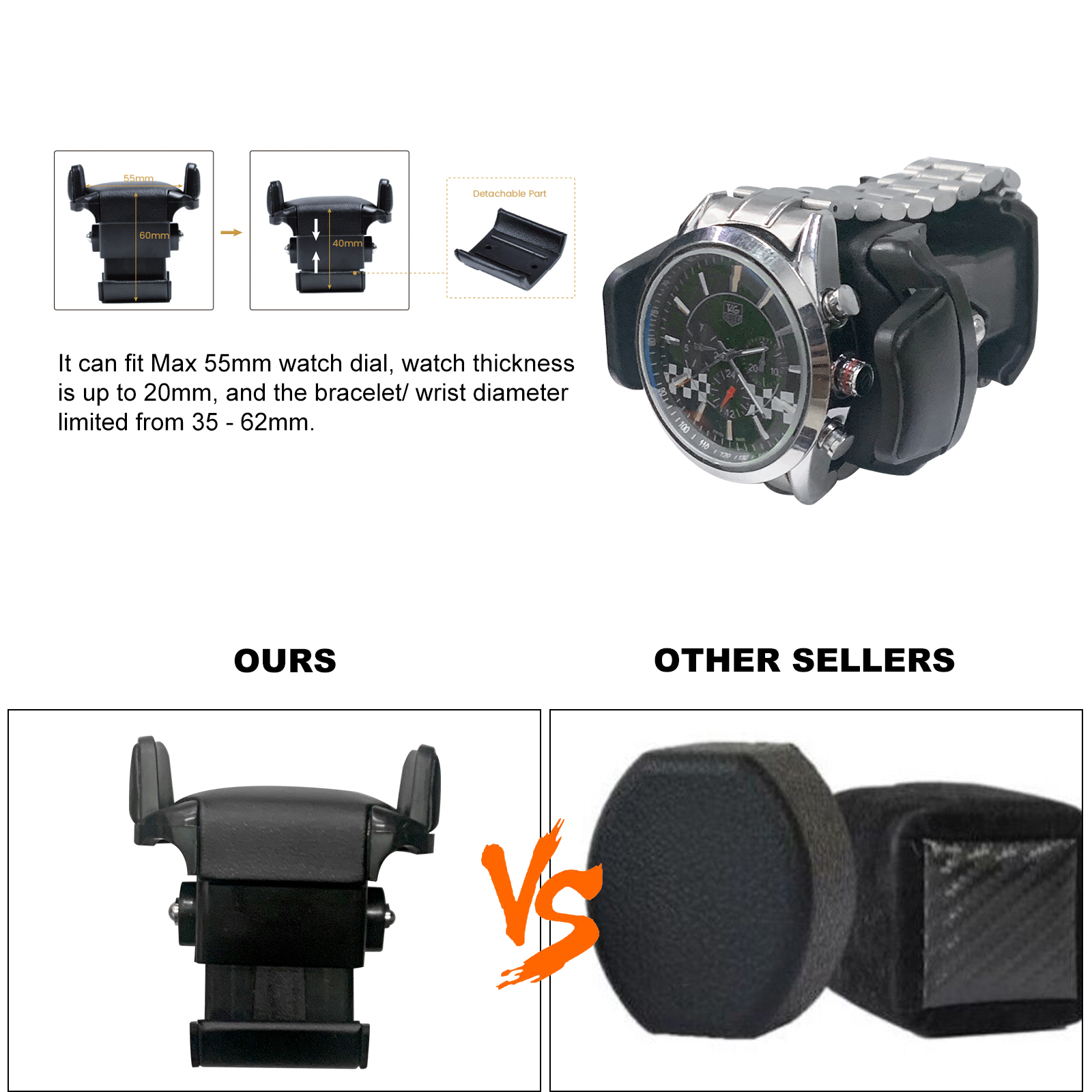 Single Watch Winder With Dustp - Watch Winder Single recension och pris