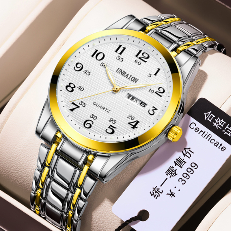 Men's Watch Waterproof Double  - Watch Winder Single recension och pris