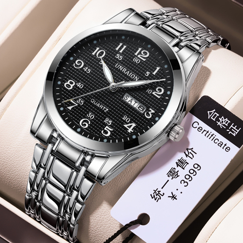 Men's Watch Waterproof Double  - Watch Winder Single recension och pris