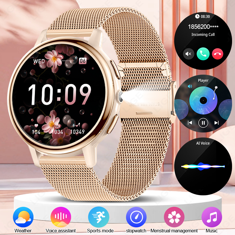 LIGE Women's Smart Watch Sleep - Smartwatch Angelo Watches recension och pris