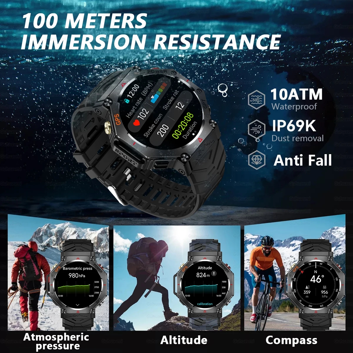 2026 New Adult Outdoor X-sport - Smartwatch Timex Watches For Men recension och pris