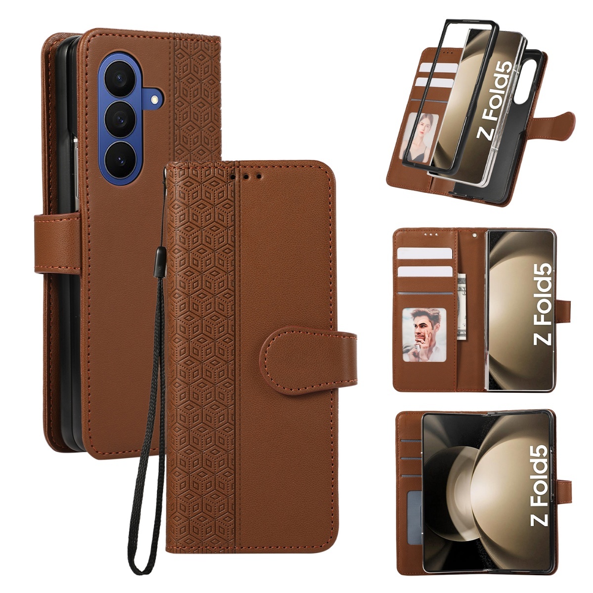 Flip Leather Wrist Strap Phone - Samsung Galaxy Strap recension och pris
