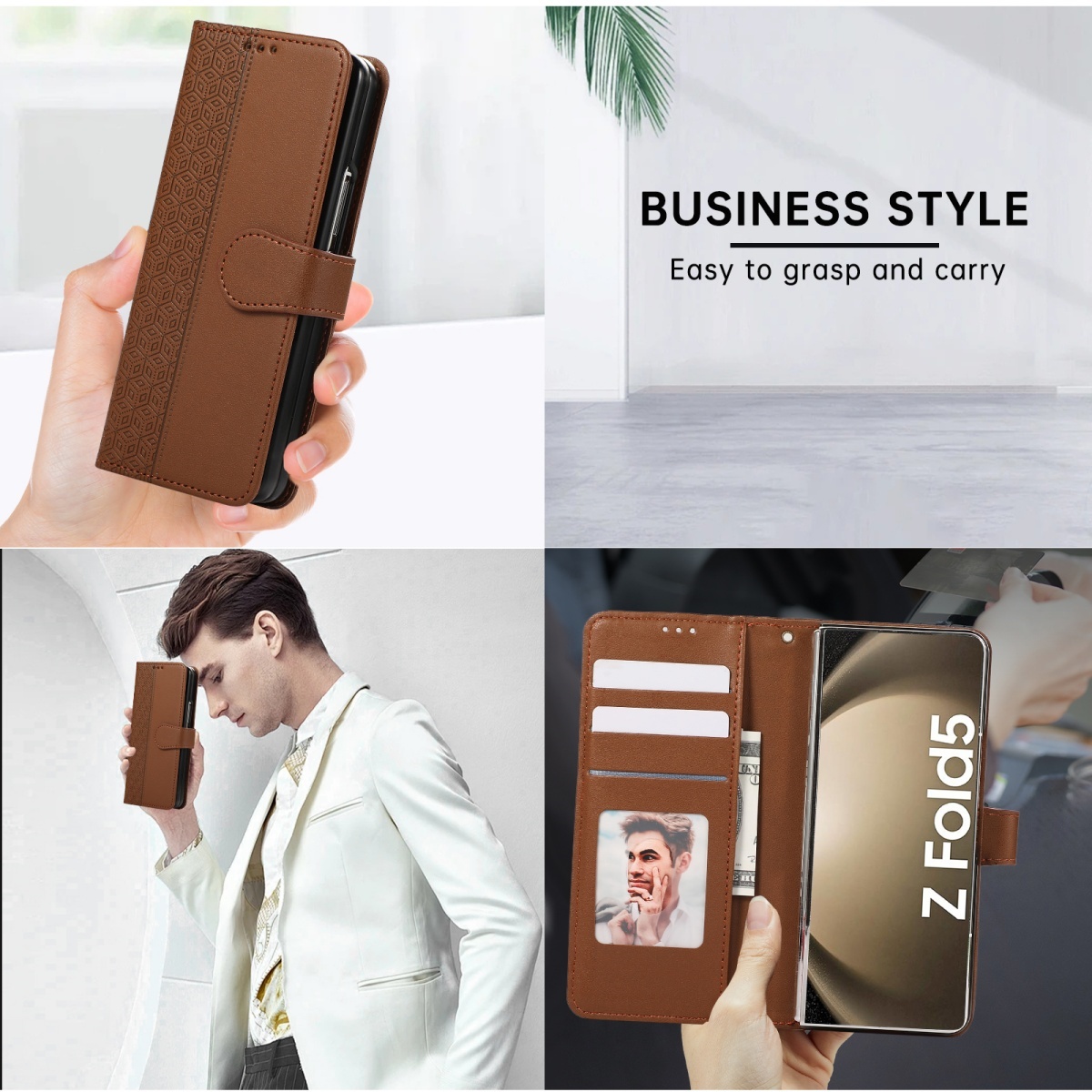 Flip Leather Wrist Strap Phone - Samsung Galaxy Strap recension och pris