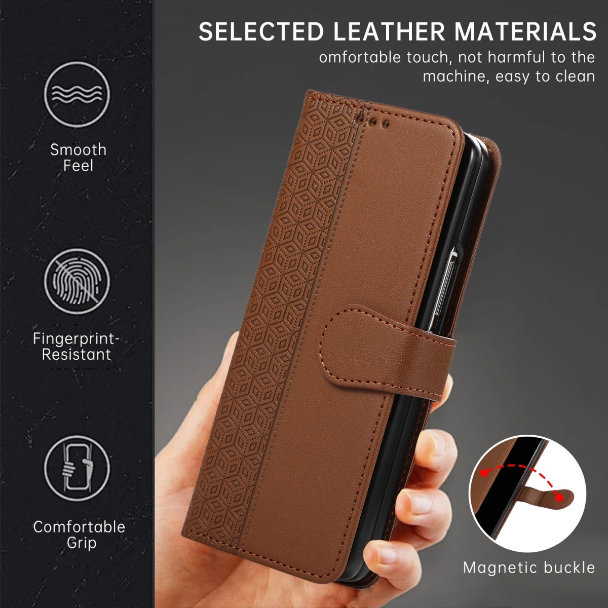 Flip Leather Wrist Strap Phone - Samsung Galaxy Strap recension och pris
