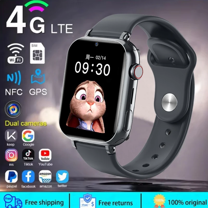 2025 Smart Watch Kids LBS Loca - Smartwatch Watches For Kid Girl recension och pris