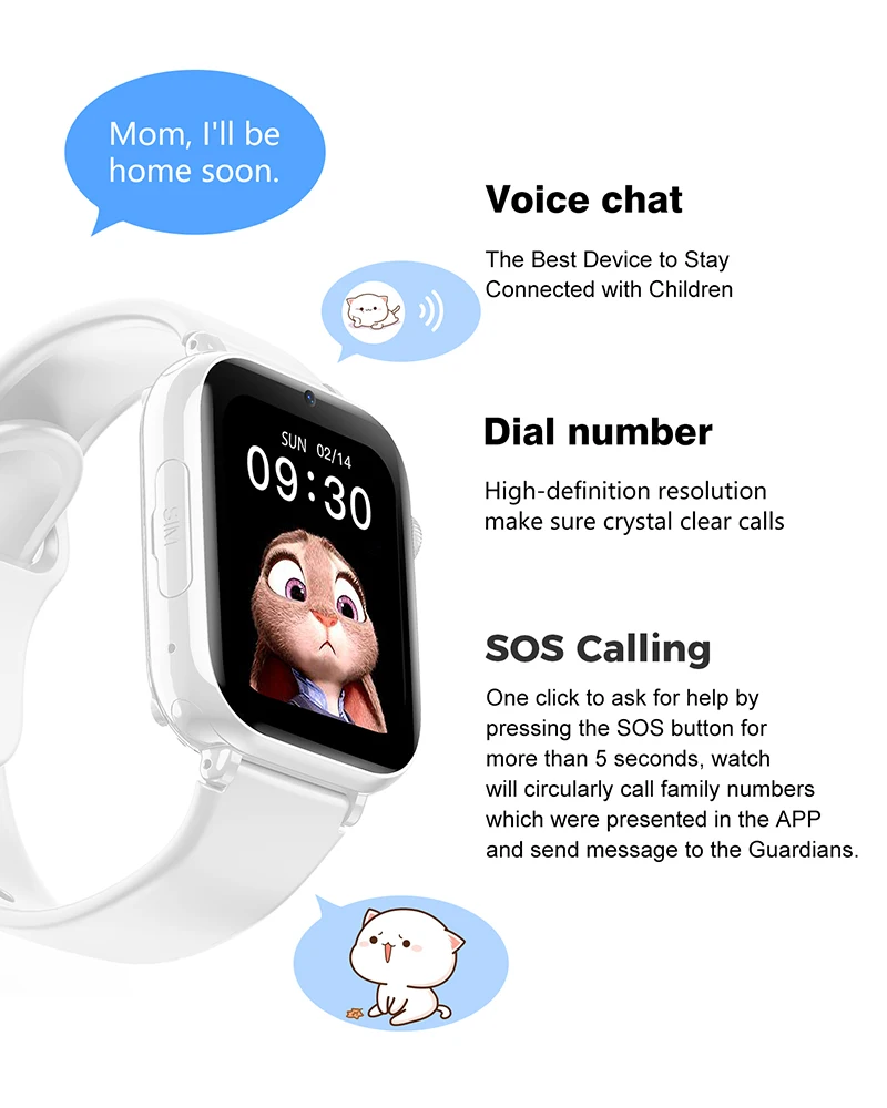 2025 Smart Watch Kids LBS Loca - Smartwatch Watches For Kid Girl recension och pris