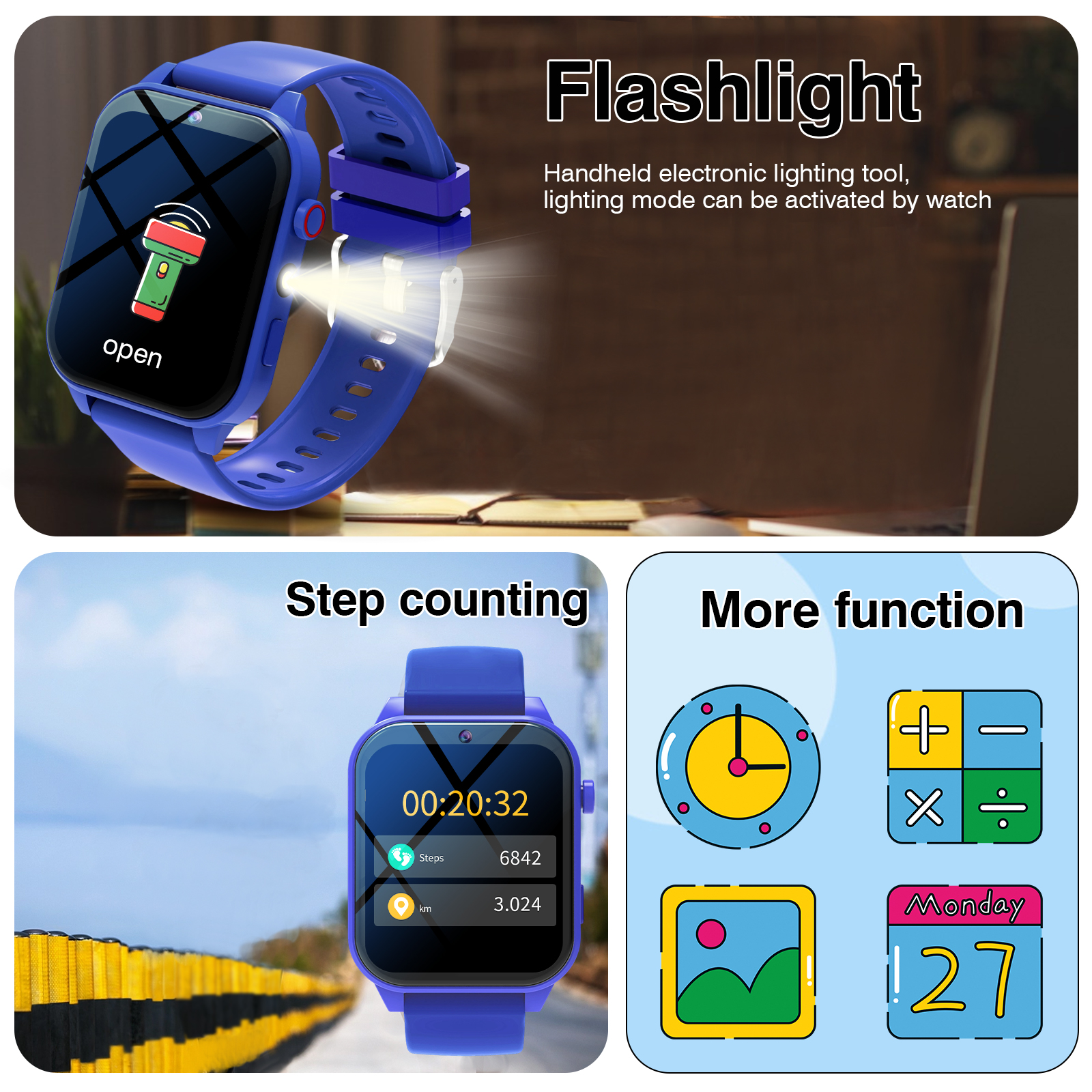 Kids′s Smart Watch 18 Games Ca - Smartwatch Watches For Kid Girl recension och pris