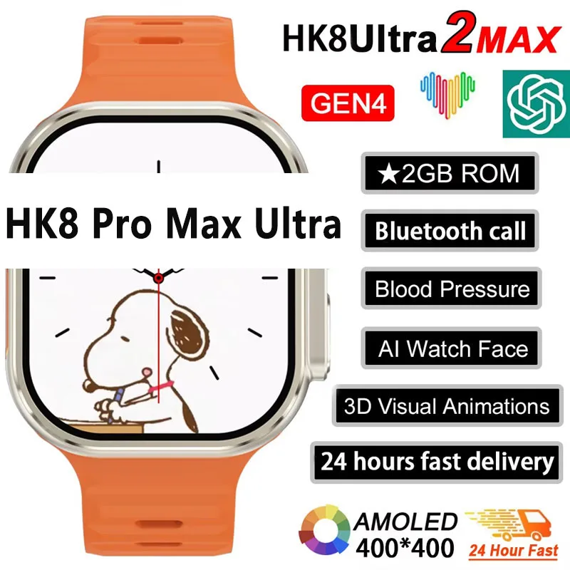 New Series 9 Watch PK HK8 PRO  - Smartwatch New Watches For Men recension och pris