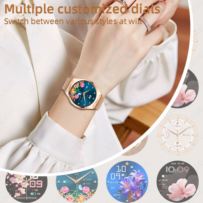 1.27inch AMOLED Women's Smart  - Smartwatch Angelo Watches recension och pris