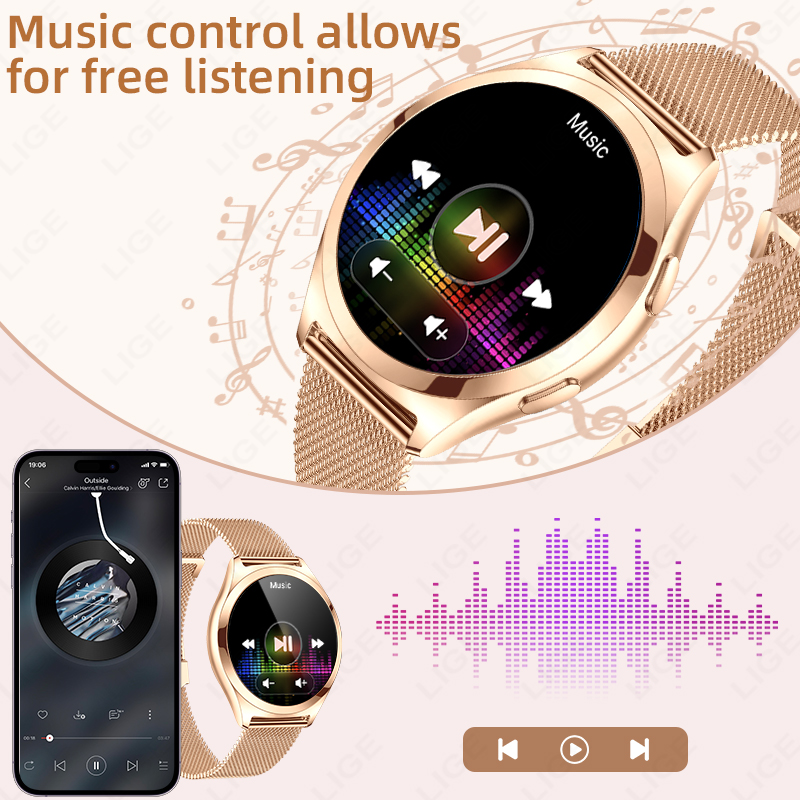 1.27inch AMOLED Women's Smart  - Smartwatch Angelo Watches recension och pris