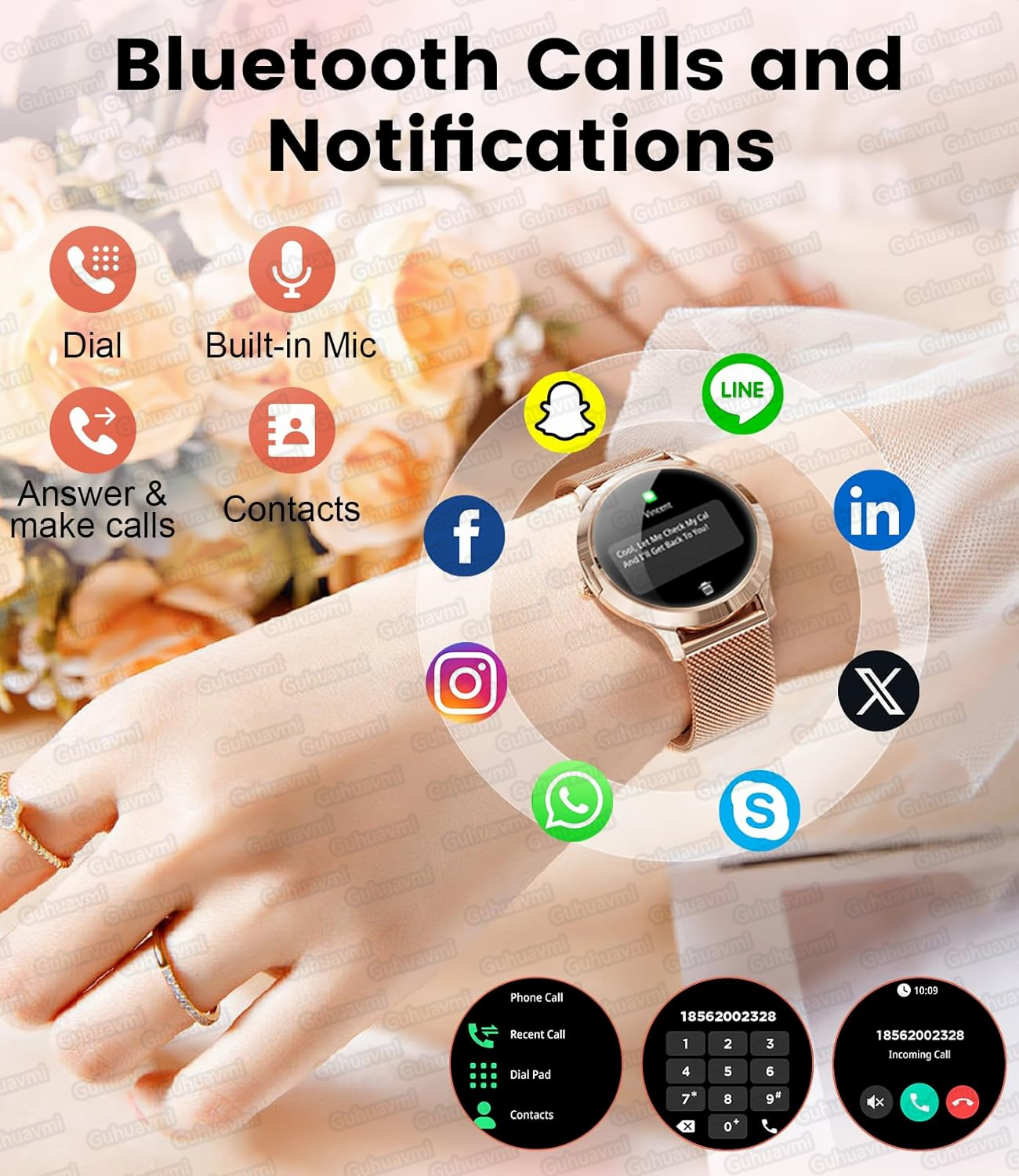 2026 New Smart Watch For Women - Smartwatch Angelo Watches recension och pris